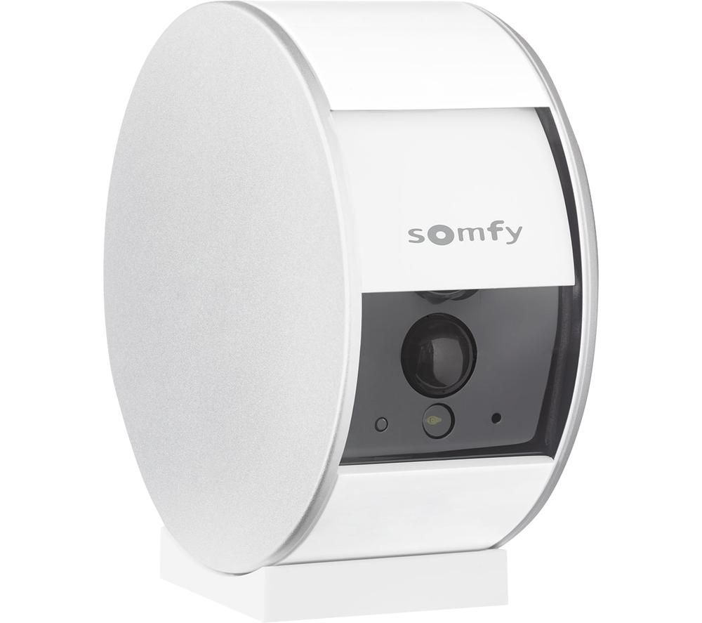 SOMFY Indoor Full HD WiFi Security Camera - White, White