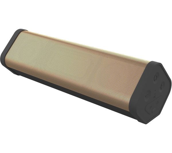 Kitsound BoomBar 2+ Portable Bluetooth Speaker - Rose Gold, Gold