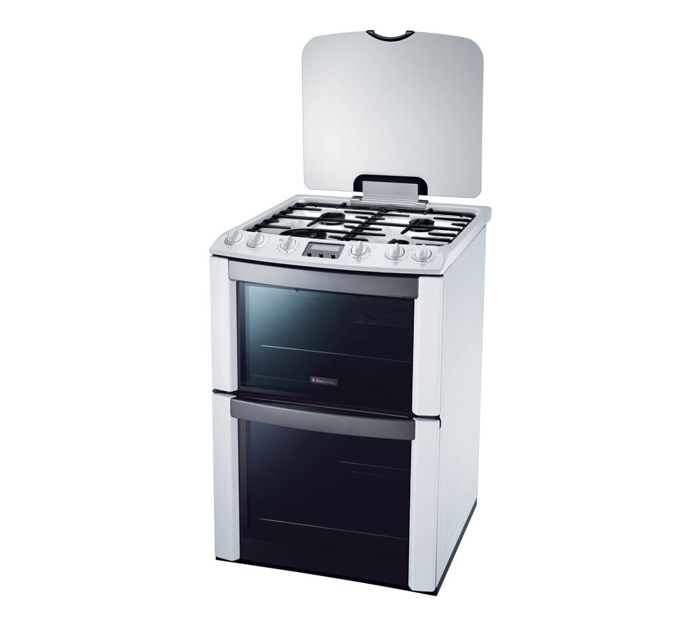 ELECTROLUX EKG603202W Gas Cooker - White, White