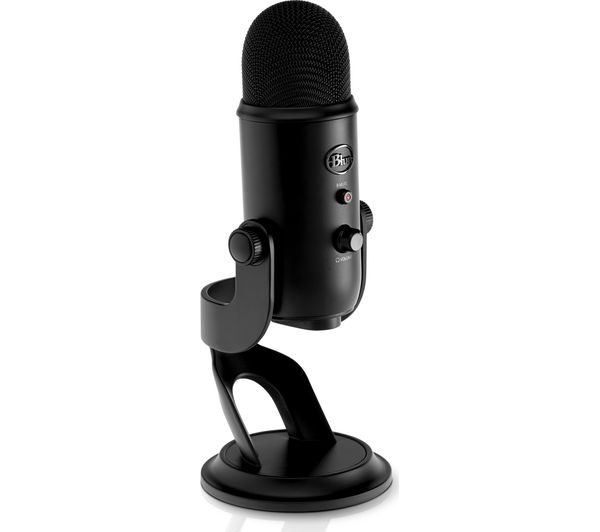 BLUE Yeti USB Streaming Microphone - Blackout, Black