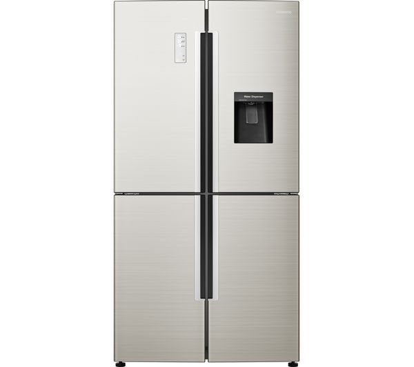 KENWOOD K4D556X18 Fridge Freezer - Inox