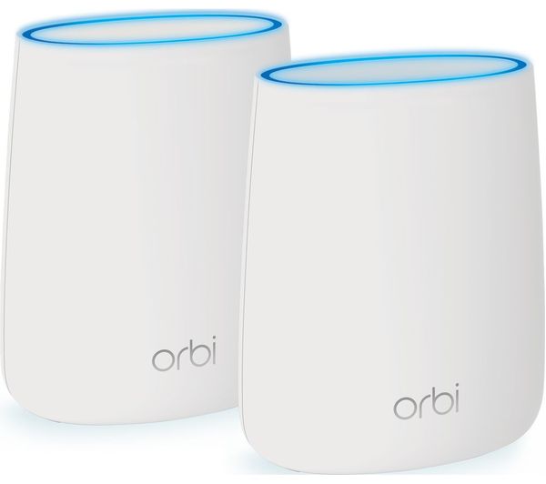 NETGEAR Orbi RBK20 Whole Home WiFi System - Twin Pack