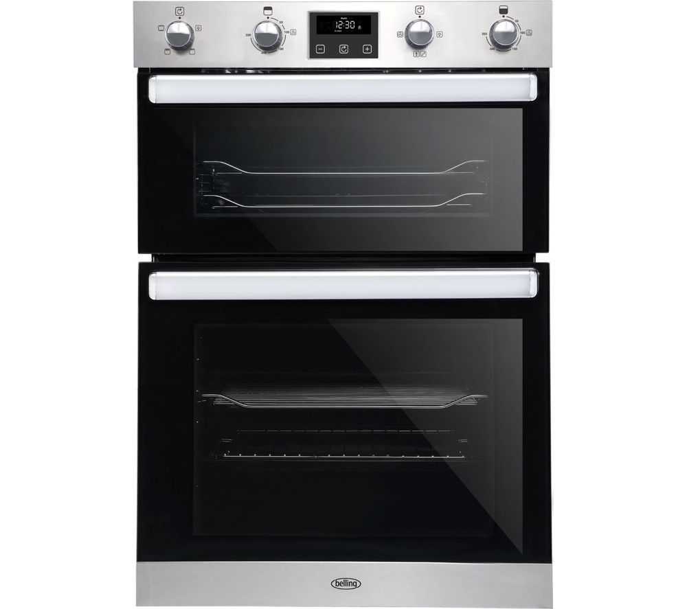 BELLING BI902FP Electric Double Oven - Stainless Steel, Stainless Steel