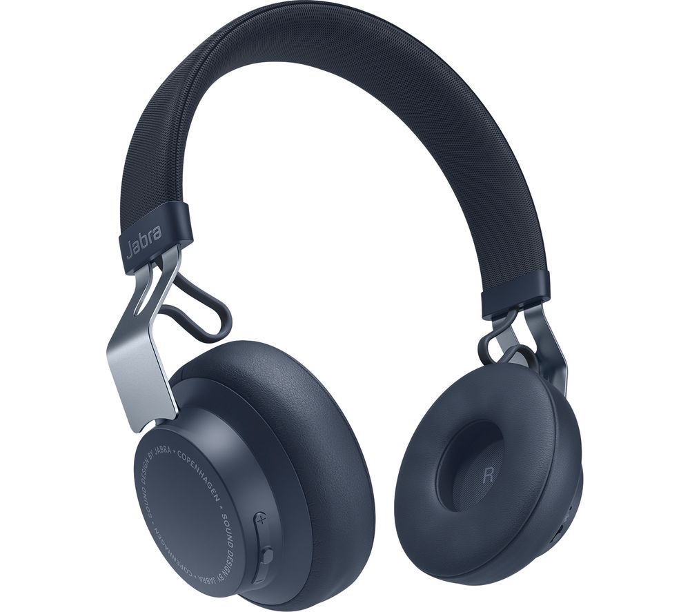 JABRA Move Style Wireless Bluetooth Headphones - Navy Blue, Navy