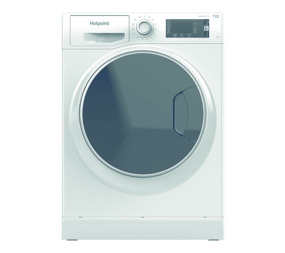 HOTPOINT ActiveCare NLLCD 947 WD ADW UK WiFi-enabled 9 kg 1400 Spin Washing Machine - White, White