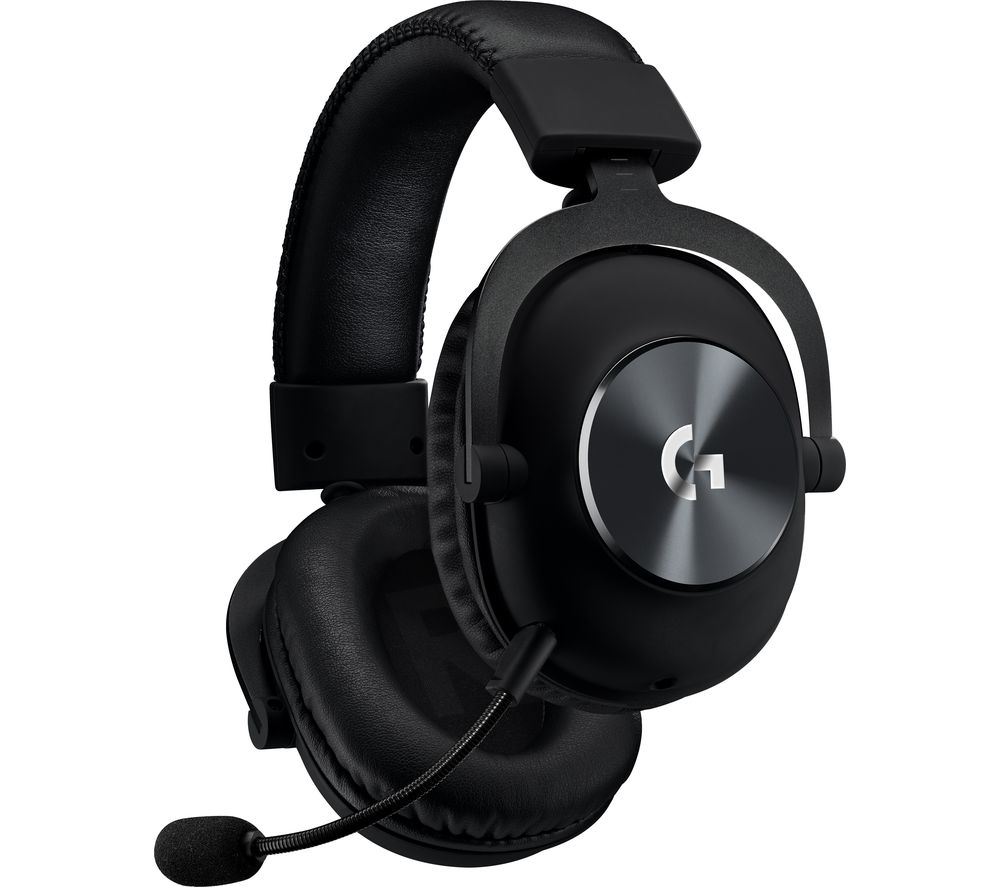 LOGITECH G PRO X 7.1 Gaming Headset - Black, Black