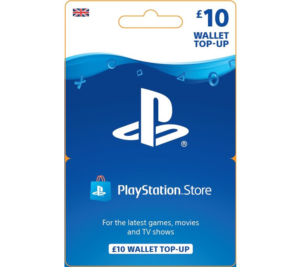 PLAYSTATION PlayStation Store £10 Wallet Top-Up