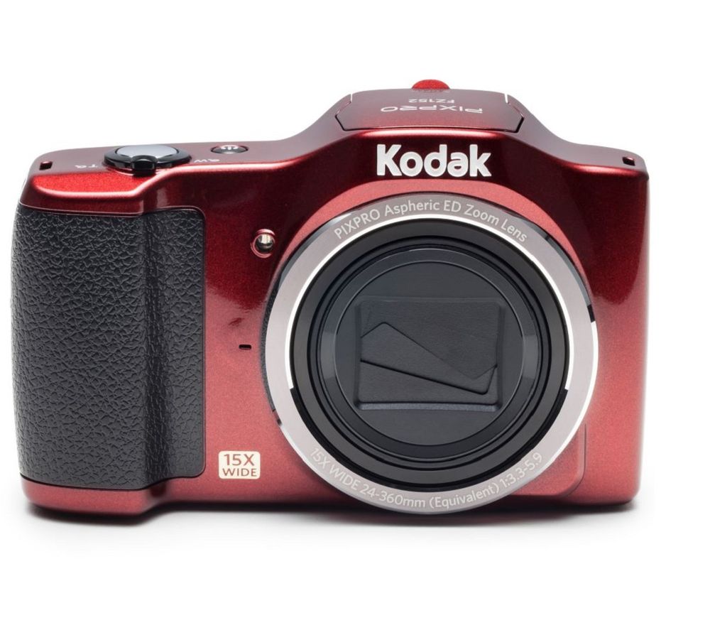 KODAK PIXPRO FZ152 Compact Camera - Red, Red