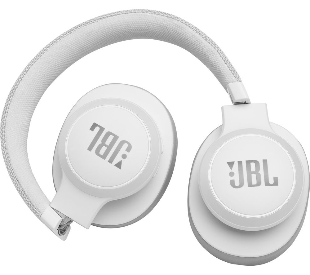 JBL Live 500BT Wireless Bluetooth Earphones - White, White