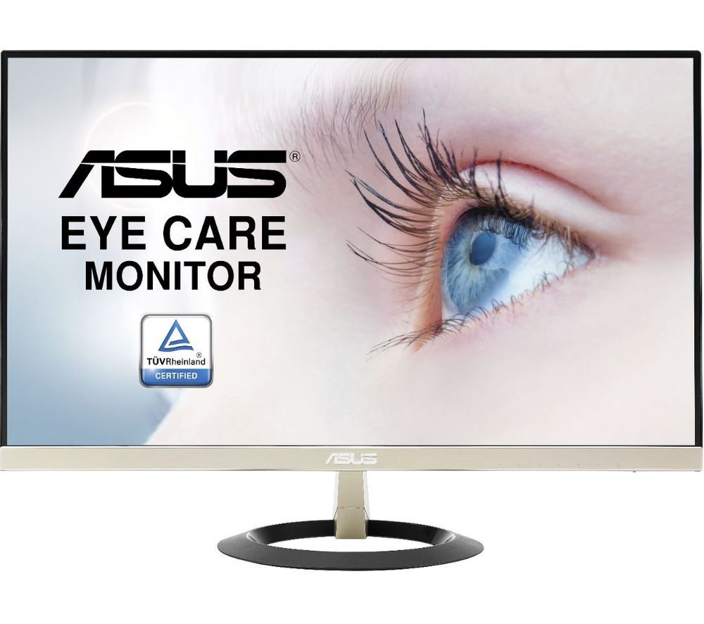 ASUS VZ249Q Full HD 24" IPS Monitor - Black & Gold, Black