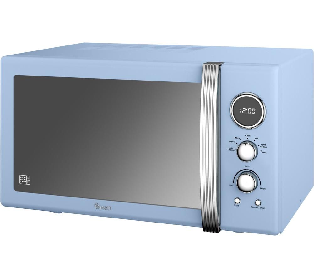 SWAN Retro SM22085BLN Solo Microwave - Blue, Blue
