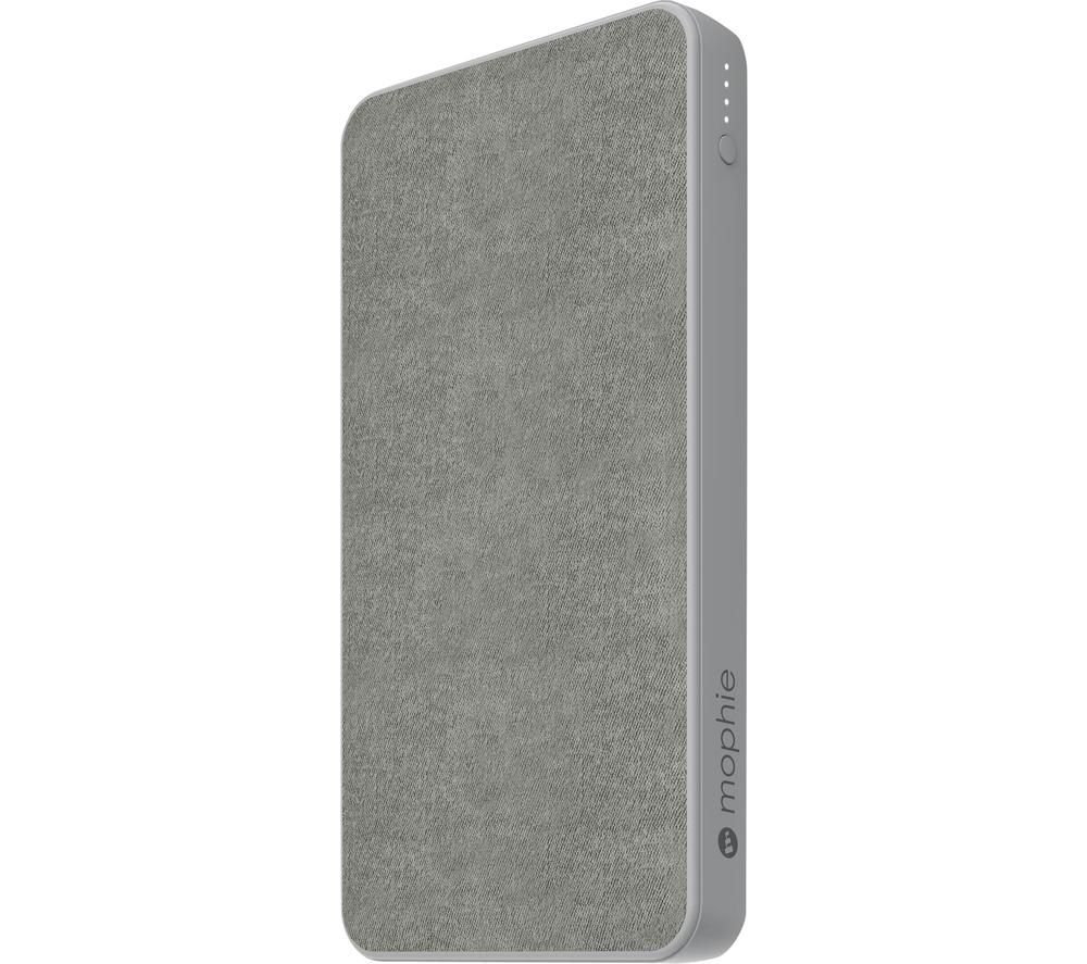 MOPHIE USB Type-C Portable Power Bank - Grey, Grey