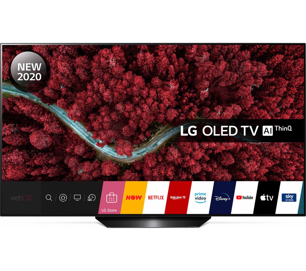 65" LG OLED65BX6LB  Smart 4K Ultra HD HDR OLED TV with Google Assistant & Amazon Alexa