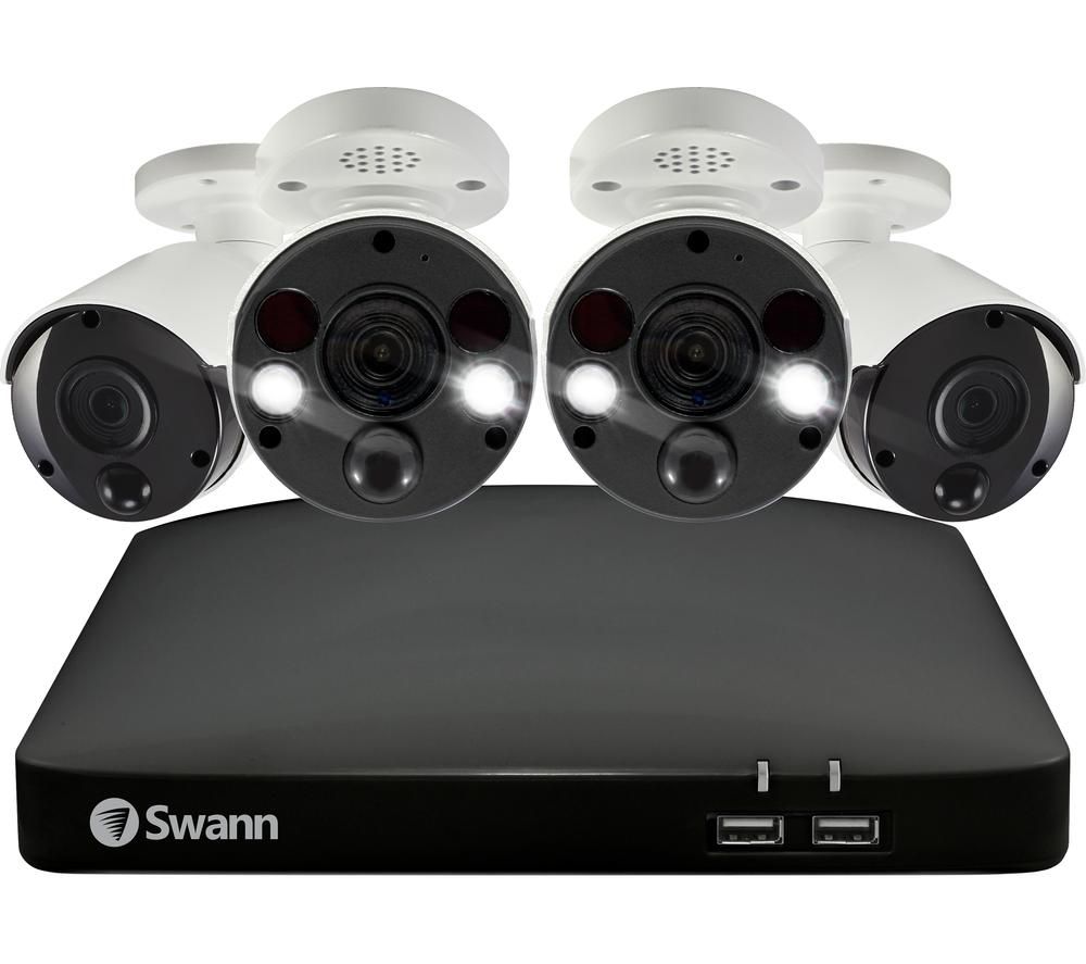 SWANN SWNVK-887802B2FB Smart Security System - 4 Cameras