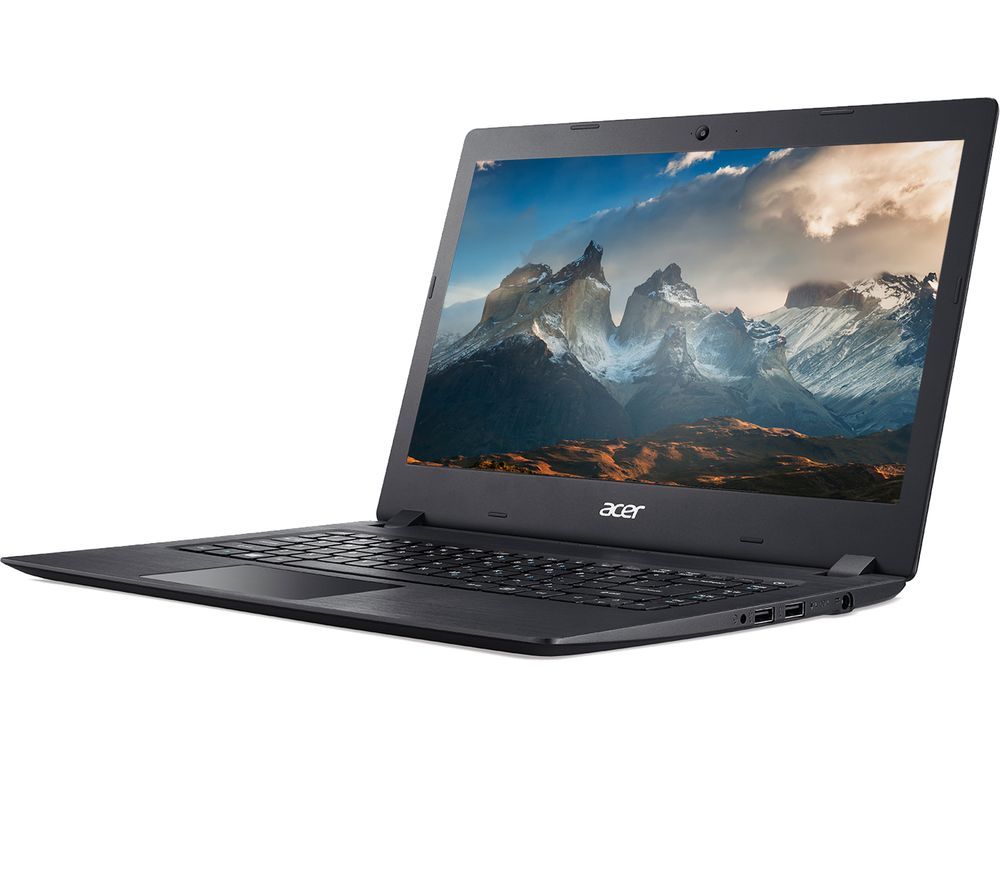 ACER Aspire 1 14" Laptop - Intel®Celeron, 64 GB eMMC, Black, Black