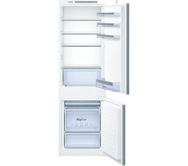 BOSCH KIV86VS30G Integrated Fridge Freezer, White