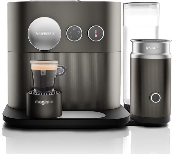 NESPRESSO by Magimix Expert M500 Smart Coffee Machine with Aeroccino - Arithrocite Grey, Grey