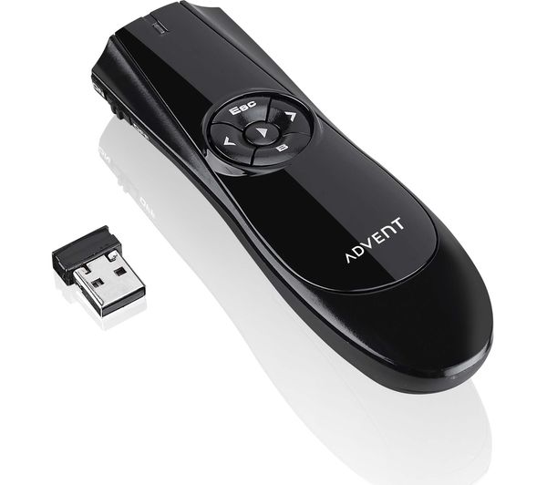 ADVENT APRES17 Wireless Presenter, Black