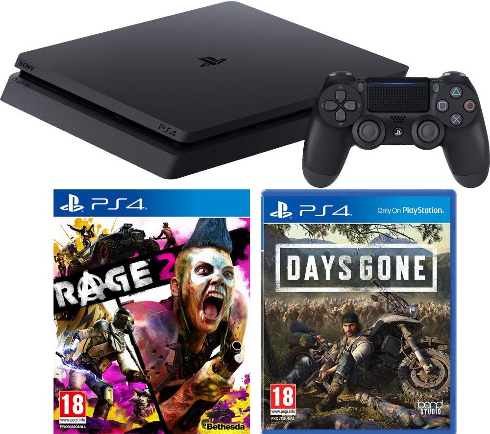 SONY PlayStation 4, Rage 2 & Days Gone Bundle - 500 GB