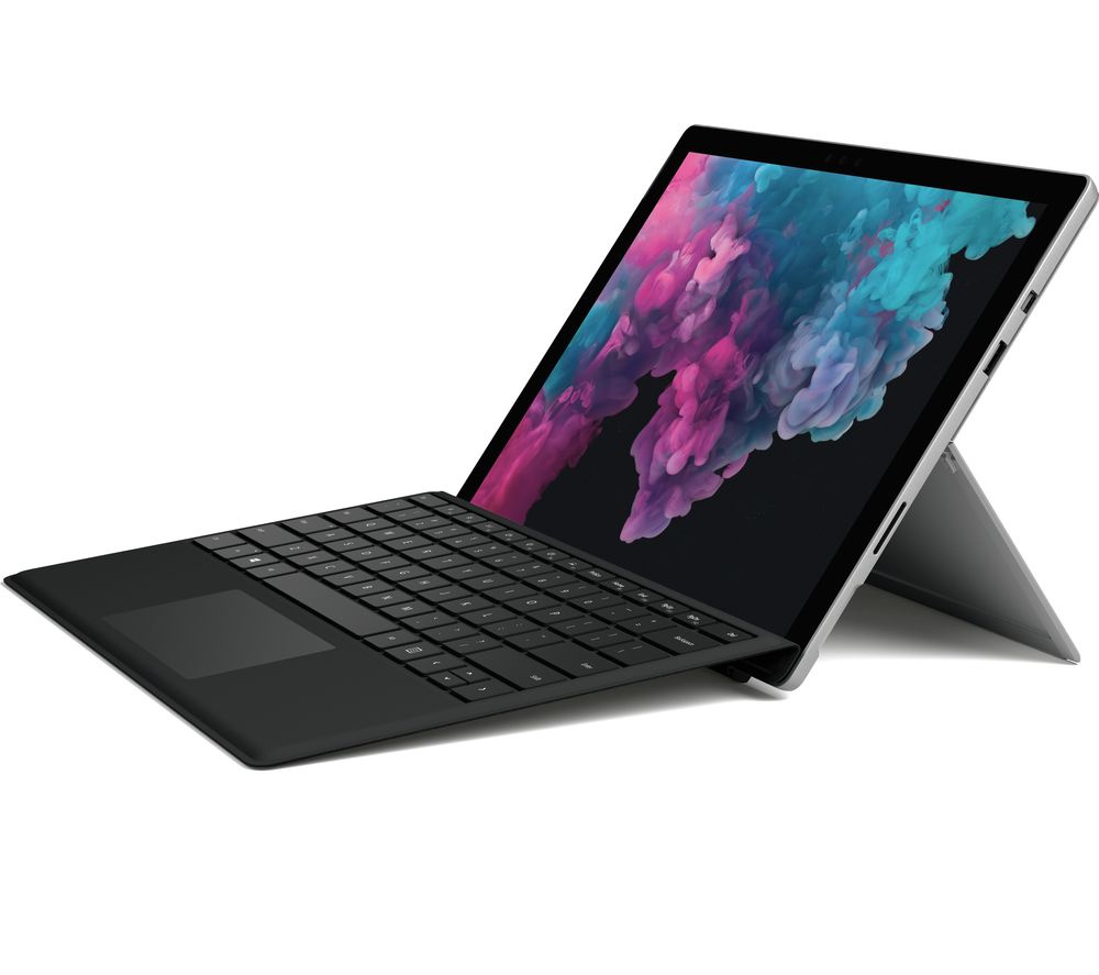 MICROSOFT 12.3" Intel® Core™ i5 Surface Pro 6 128 GB SSD & Black Typecover - Platinum, Black