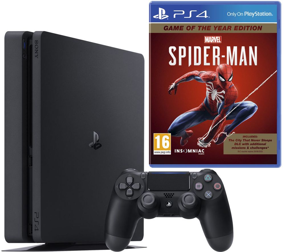 SONY PlayStation 4 & Marvel's Spider-Man: Game of the Year Edition Bundle - 500 GB