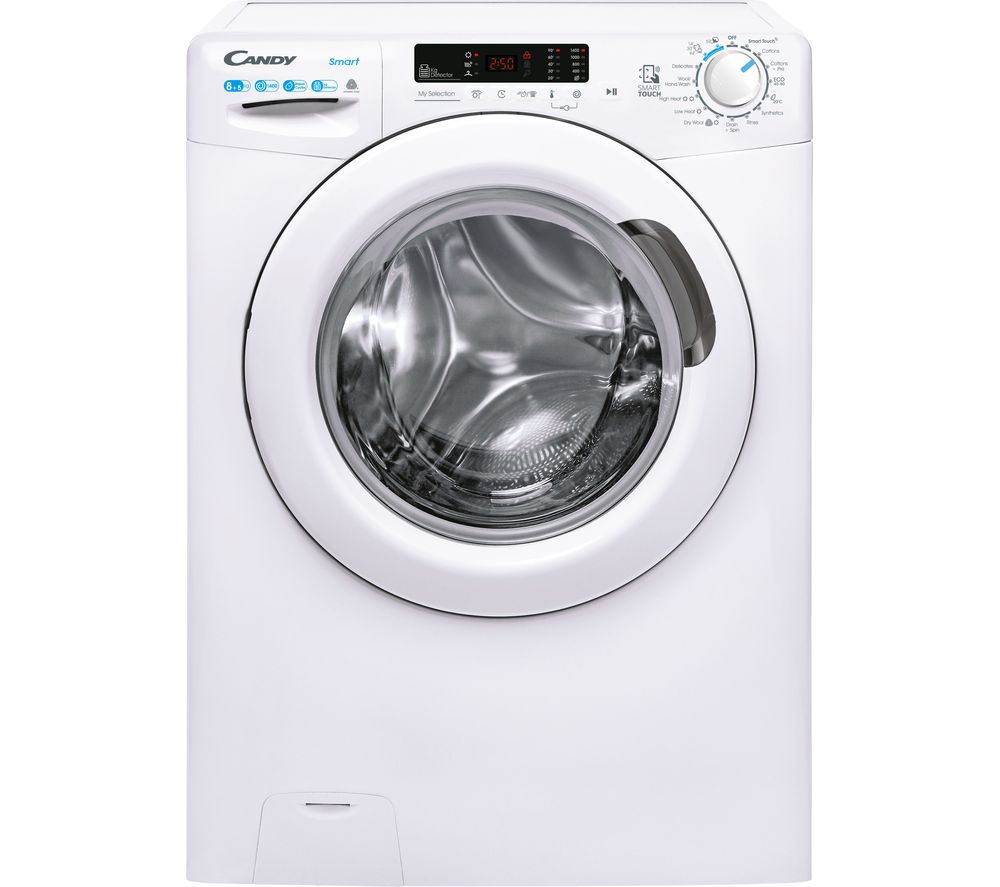 CANDY CSW 4852DE NFC 8 kg Washer Dryer  White, White