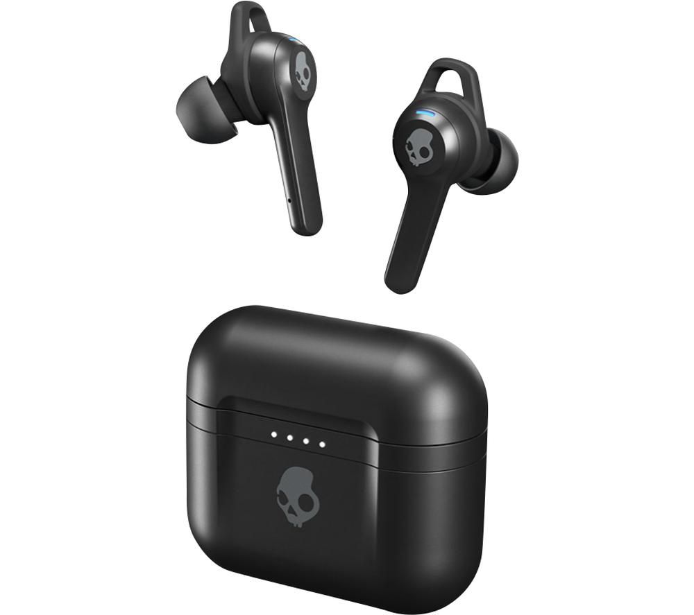 SKULLCANDY Indy Fuel Wireless Bluetooth Earphones - True Black, Black