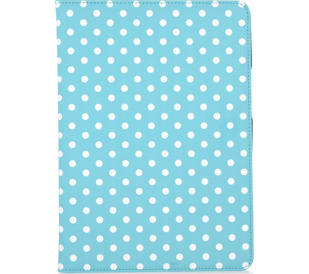 GOJI 9.7" iPad Folio Case - Blue & White, Blue
