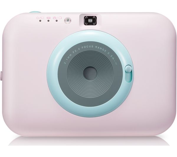 LG Pocket Photo PC389P Instant Camera - Pink, Pink