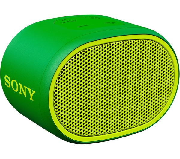 SONY SRS-XB01 Portable Bluetooth Speaker - Green, Green