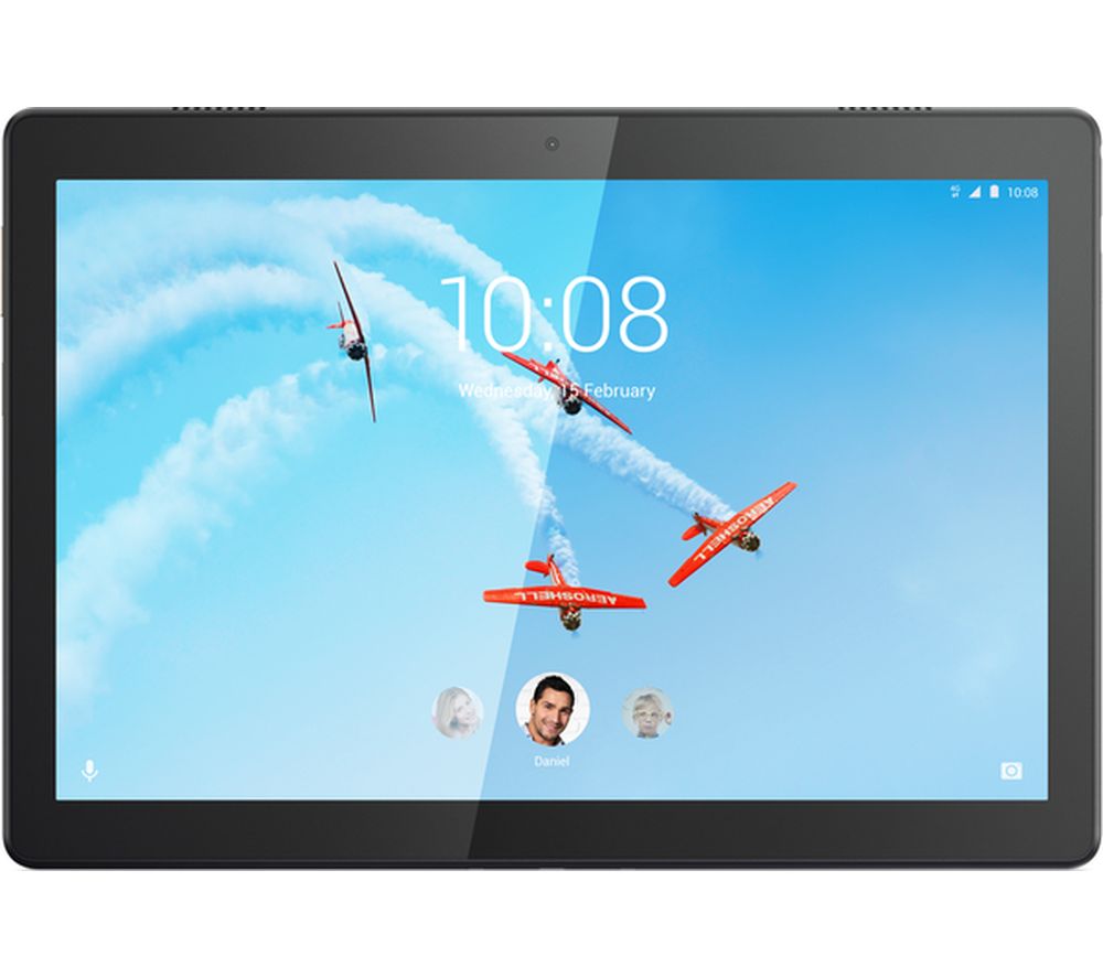LENOVO Smart Tab M10 10.1" Tablet - 16 GB, Black, Black