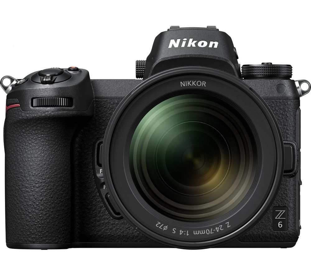 NIKON Z 6 Mirrorless Camera with NIKKOR Z 24-70 mm f/4 S Lens & FTZ Mount Adapter