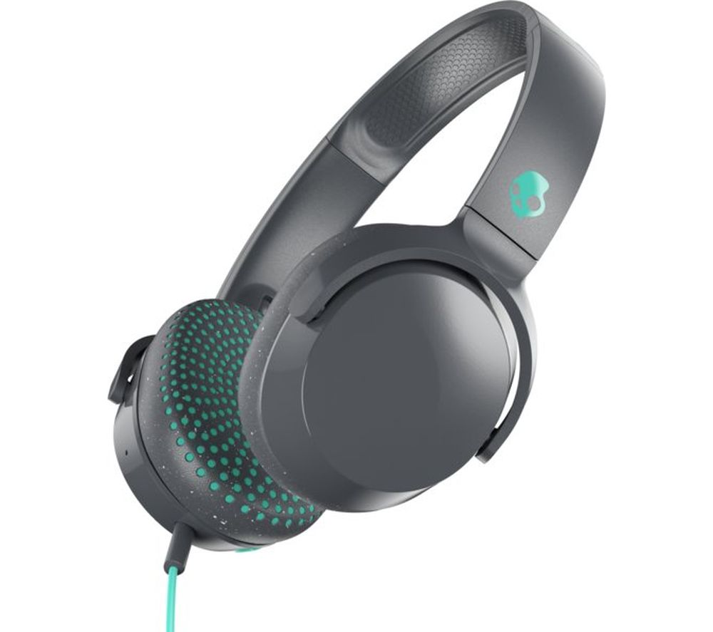 SKULLCANDY Riff S5PXY-L637 Headphones - Grey & Miami Blue, Grey