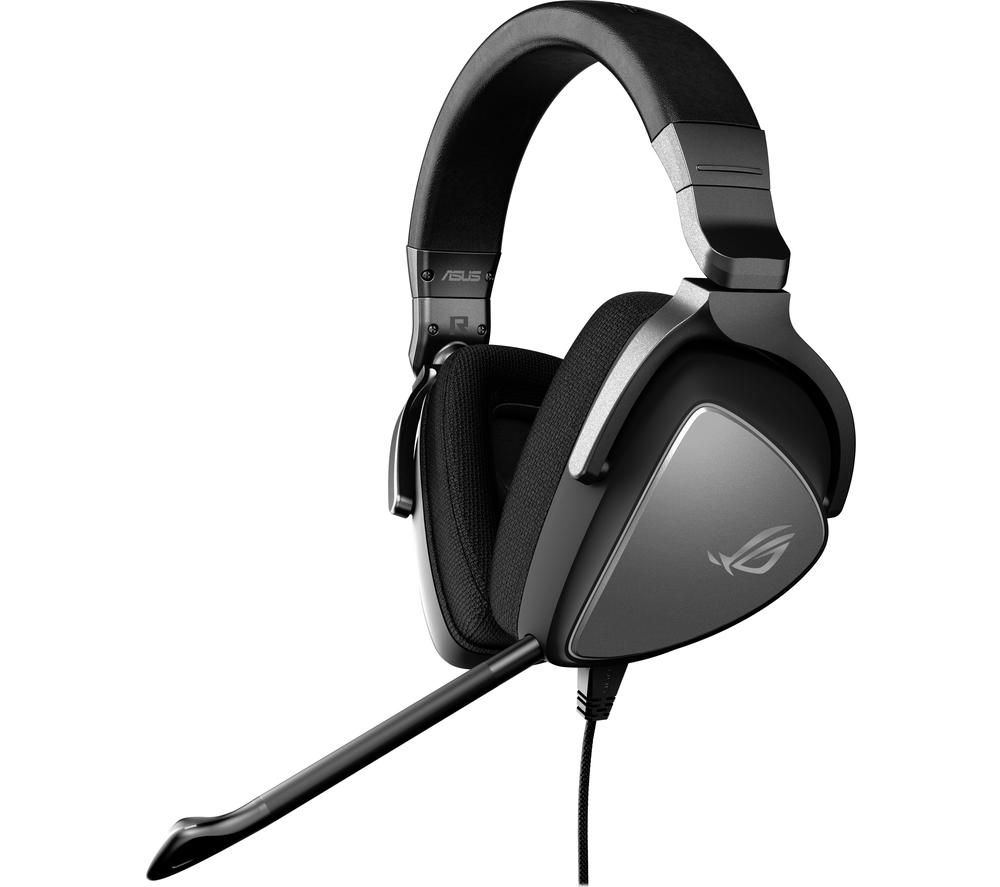 ASUS ROG Delta Coreu0026tradeGaming Headset - Black & Grey, Black