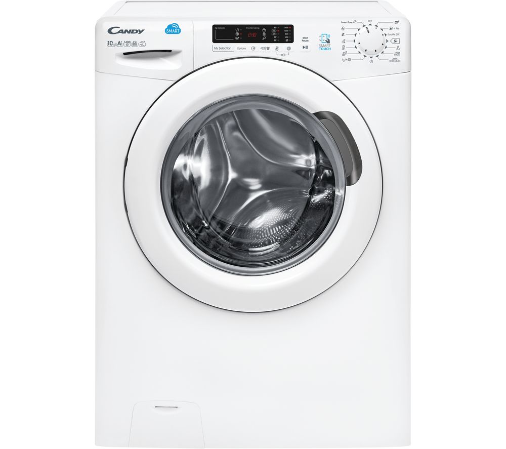CANDY CS 14102DE NFC 10 kg 1400 Spin Washing Machine - White, White