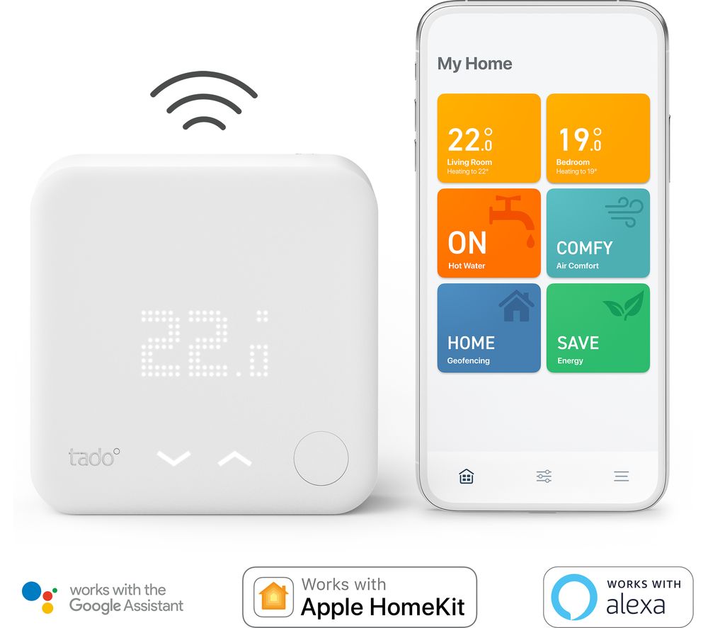 TADO Wireless Smart Thermostat Starter Kit V3, White
