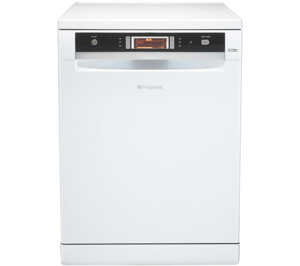 HOTPOINT Ultima FDUD 51110P Full-size Dishwasher - White, White