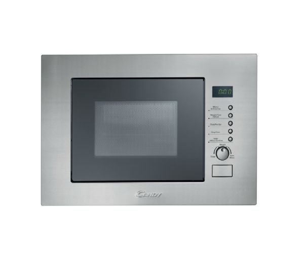 CANDY MIC20GDFX Built-in Compact Microwave with Grill - Stainless Steel, Stainless Steel
