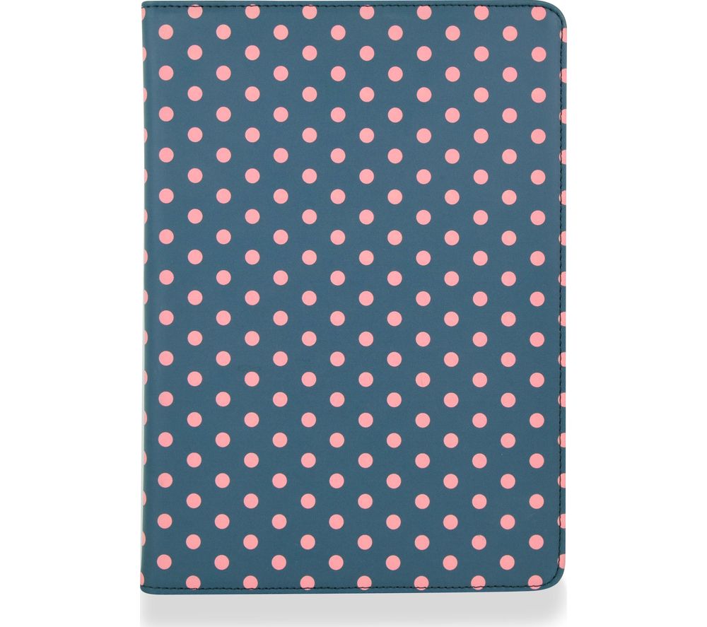 GOJI 9.7" iPad Folio Case - Blue & Pink, Blue