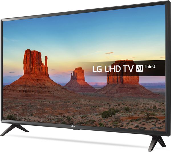 49"  LG 49UK6300PLB Smart 4K Ultra HD HDR LED TV, Blue