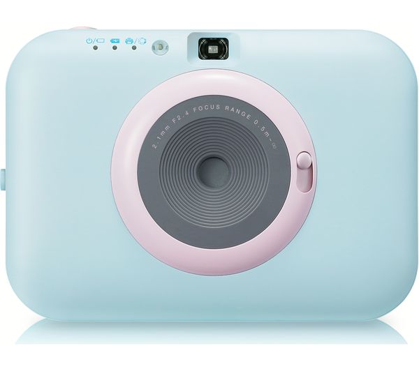 LG Pocket Photo PC389S Instant Camera - Blue, Blue