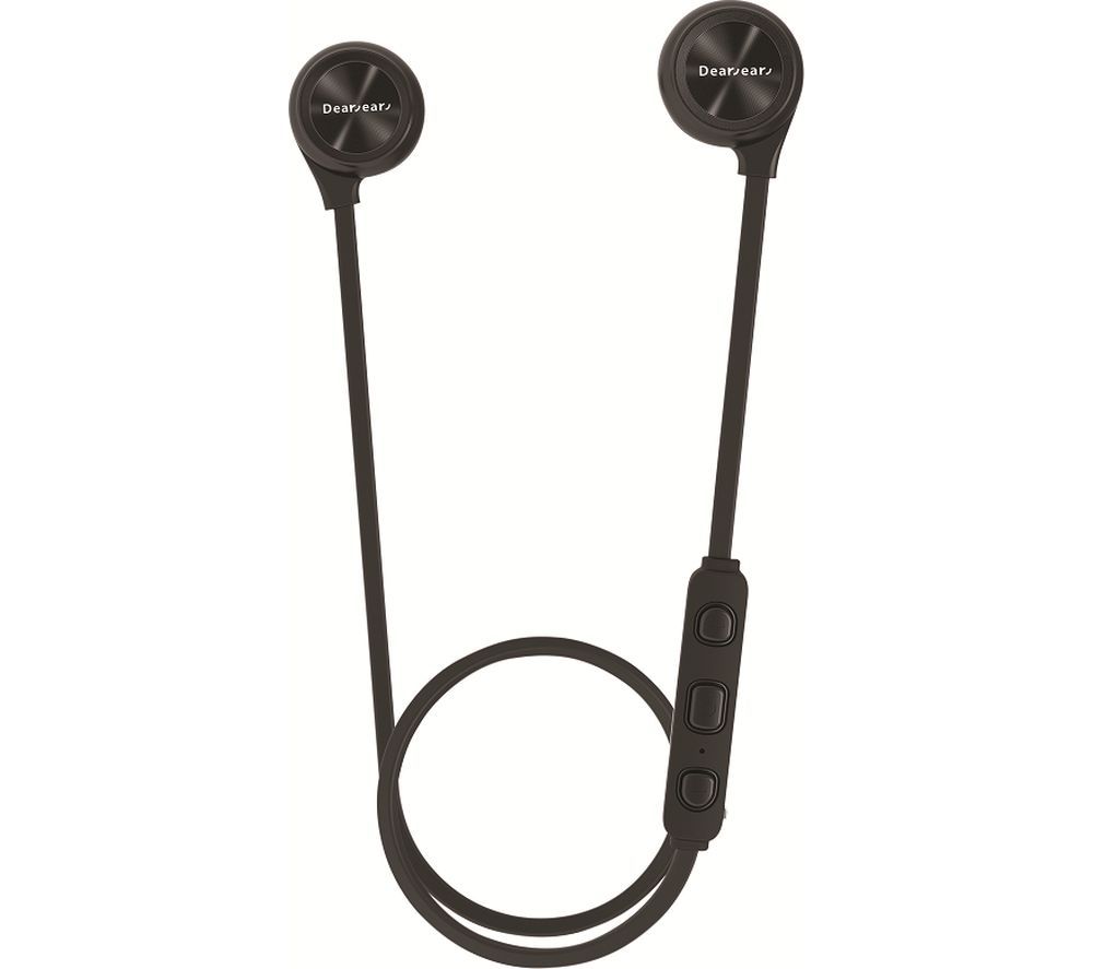DEAREAR Buoyant DE-W02-BLK Wireless Bluetooth Headphones - Black, Black