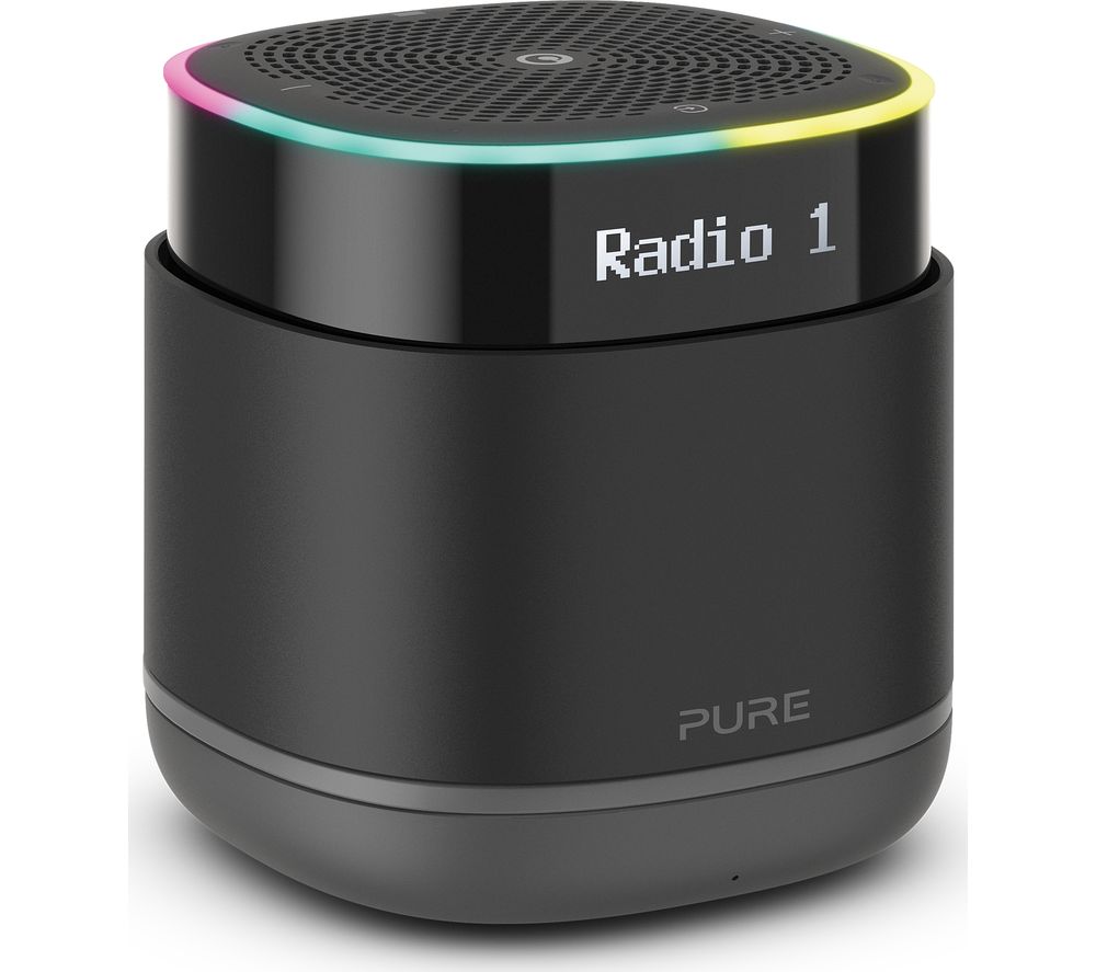 StreamR Portable DAB Bluetooth Radio - Charcoal, Charcoal
