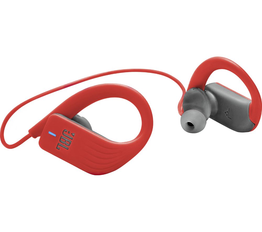 JBL Endurance Sprint Wireless Bluetooth Sports Earphones - Red, Red