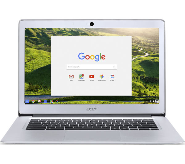 ACER CB3-431 14" Full HD Chromebook - Silver, Silver