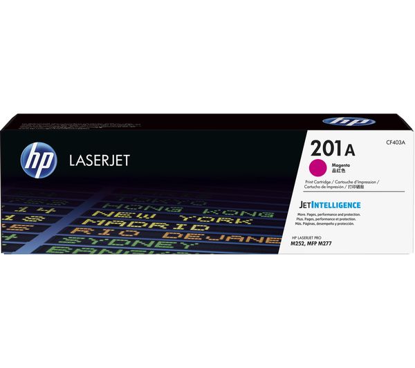 HP 201A Original Magenta Toner Cartridge, Magenta