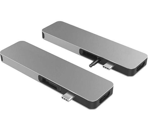 HYPERDRIVE Solo 7-port USB-C Multi Hub, Grey
