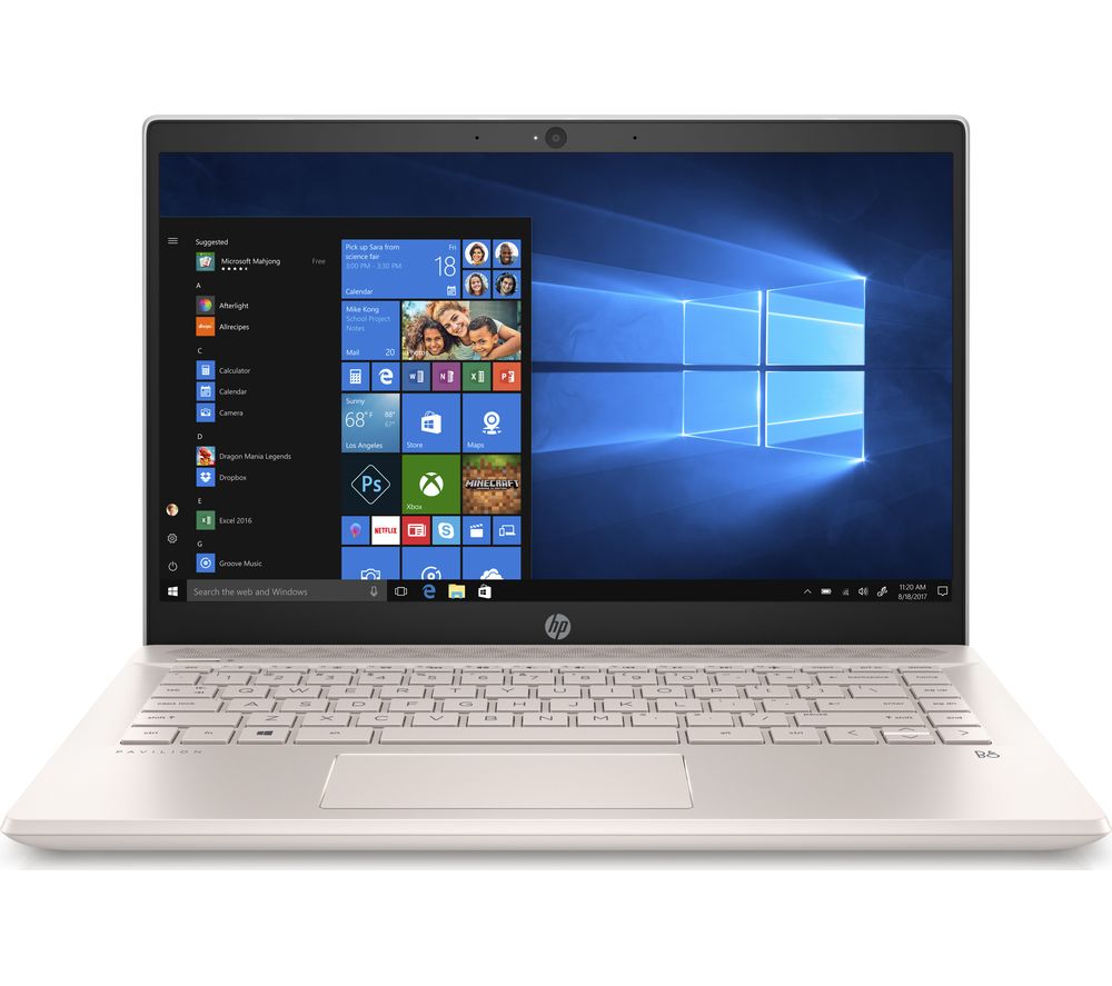 HP Pavillion 14" Intel® Core i3 Laptop - 128 GB SSD, White, 14-ce1509sa, White