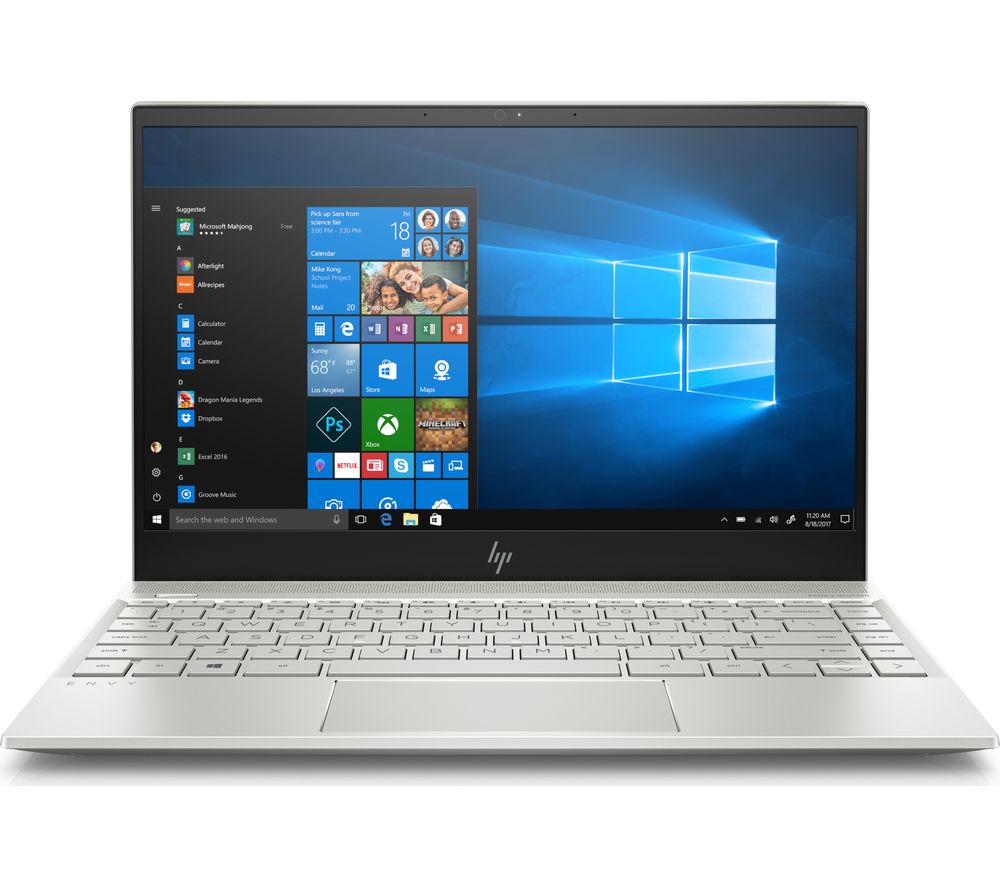 HP ENVY 13-ah1506na 13.3" Intel® Core i7 Laptop - 512 GB SSD, Silver, Silver