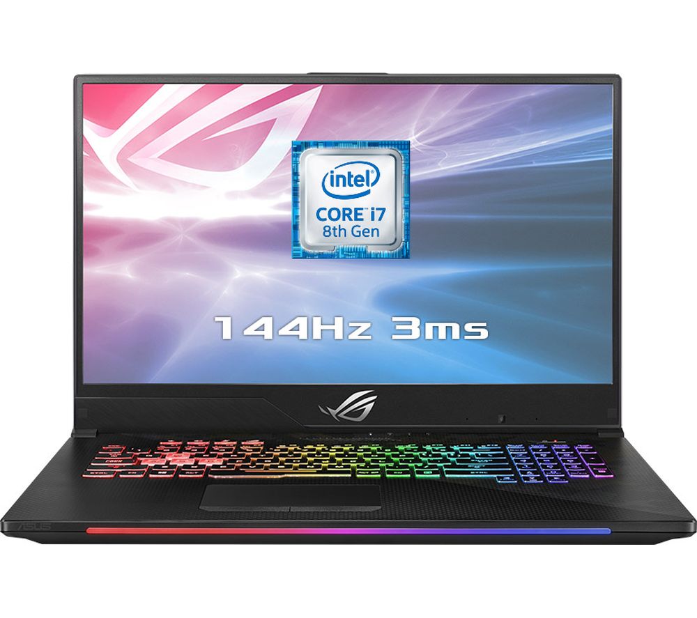 ASUS ROG Strix Scar II GL704 17.3" Intel®� Core™� i7 RTX 2070 Gaming Laptop - 1 TB HDD & 256 GB SSD